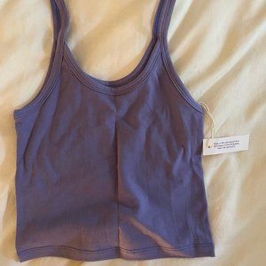 ARQ CROP TANK, periwinkle - s